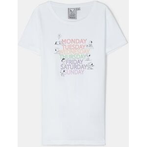 T-Shirts Peanuts Snoopy Mulher - Branco XS Image