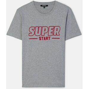 T-Shirts RMC RMC501 Homem - Cinza/Vermelho S Image