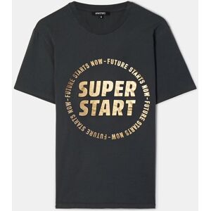 T-Shirts RMC RMC501 Mulher - Cinza Rato/Dourado S Image
