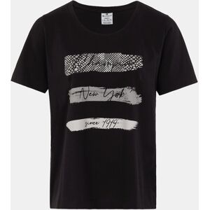 T-Shirts Champion Crewneck T-shirt Mulher - Preto XS Image