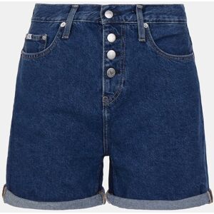 Calções Calvin Klein Mom Short Mulher - Azul 25 Image