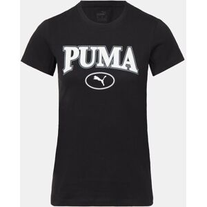 T-Shirts Puma Squad Crew Graphic Mulher - Preto XS Image