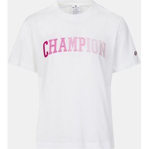 T-Shirts Champion Colourful Bookstore Logo Mulher - Branco/Rosa XS Image