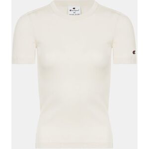 T-Shirts Champion Fitted Mulher - Bege XS Image