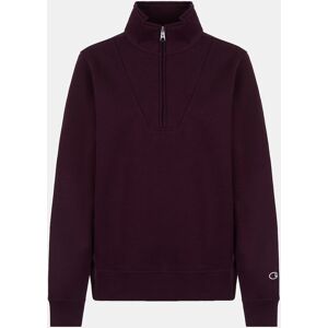 Sweatshirts Champion Half Zip Sweatshirt Mulher - Bordô XS Image