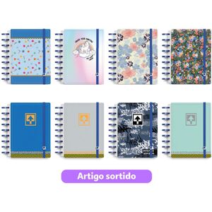 Caderno Ecosmart A5 Ambar Capa Poliuretano A5 100 Folhas Modelos Sortidos Image