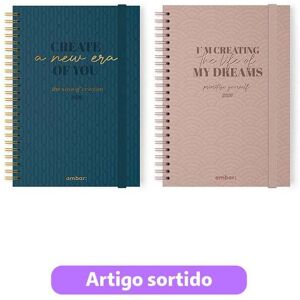 Agenda Semanal Ambar Emotions 14.7x21cm Modelos Sortidos Image