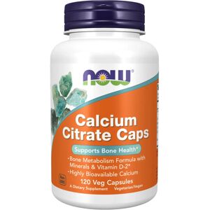 Now Foods Citrato de cálcio 150mg - 120 veg caps - Minerais - Cápsulas Vegetales - 40 Serviços Image