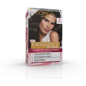 L'Oréal Paris L'Oréal Excellence Creme Castanho Escuro 3.0 Image