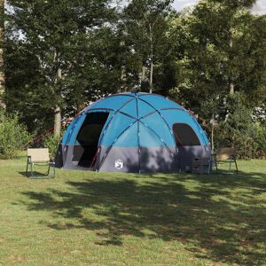 vidaXL Cort de Camping albastru 475 x 475 x 235 cm Poliester Image