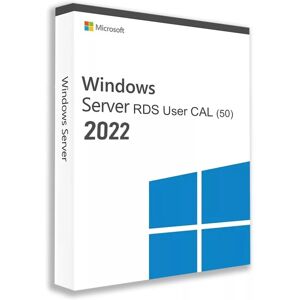 Licență Microsoft Windows Server 2022 RDS User CAL (50 utilizatori) Image
