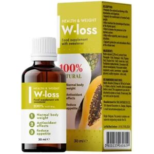W-Loss - Supliment alimentar, picături orale, 30 ml Image