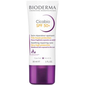 Bioderma Cicabio SPF50 Repairing Cream for Damaged Skin Exposed to the Sun 30mL SPF50 Image