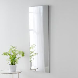 Brayden Studio Fereol Wood Framed Wall Mounted Full Length Mirror Soft Silver 120cm H X 45cm W X 2.5cm D Image