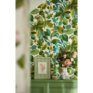 Sanderson Robins Wood 10.05m x 52cm Matte Wallpaper Roll Green 1,005cm L X 52cm W Image