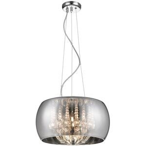 Mercer41 Danton 6-Light Unique Chandelier Chrome 21cm H X 46cm W X 46cm D Image