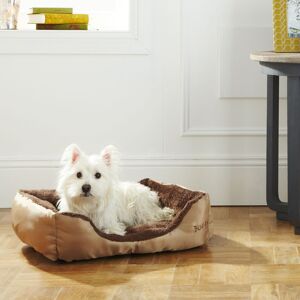Archie & Oscar Bacup Dog Bed Cream XLarge(90 cm L x 70 cm W) Image
