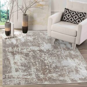 Borough Wharf Foster City Gold Indoor / Outdoor Rug Stone Rectangle 200cm x 290cm Image