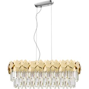 Canora Grey Anuschka Pendant Gold 35cm H X 87cm W X 22cm D Image