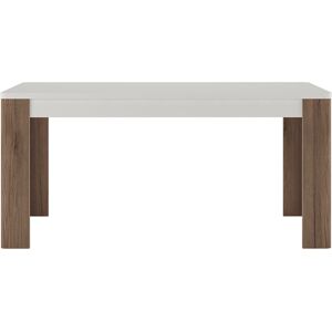 Brayden Studio Dining Table White High Gloss Image