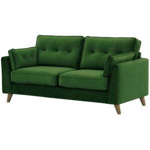 August Grove Julius 3 Seater Sofa Green 89cm H x 165cm W x 88cm D/2 Image