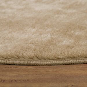 Ebern Designs Haward Dark Beige Outdoor Rug Dark Beige Around 200cm Image