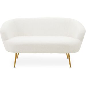 Canora Grey Momence 2 Seater Sofa Gold 74cm H X 144cm W X 74cm D Image