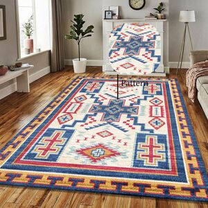 Natur Pur Beverly Aztec Indoor / Outdoor Area Rug Blue Rectangle 200cm x 290cm Image