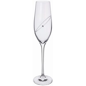 Dartington Crystal Glitz 210ml Crystal Champagne Flute Set Clear 210ml Image