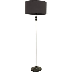 17 Stories Rinnah 151cm Traditional Floor Lamp Charcoal 151cm H X 45cm W X 45cm D Image