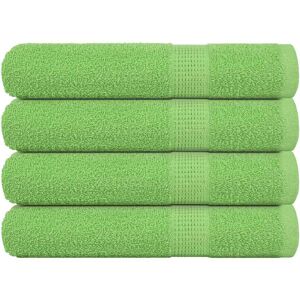 Brayden Studio Jeeves Bath Towels - Set of 4 Apple green Bath Towel Image