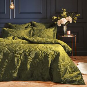Paoletti Palmeria Duvet Cover Set Moss 200cm W x 200cm L Image