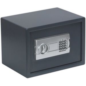 Symple Stuff Sheba Electronic Lock Security Safe Dark Grey 25cm H x 35cm W x 25 cm D Image