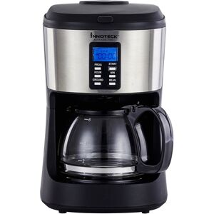 Innoteck Kitchen Pro Automatic Drip 0.75L Grind & Brew Coffee Maker Silver & Black 0.75L Image