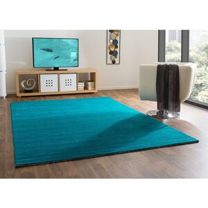 17 Stories Nomade Gabbeh rug Turquoise Rectangle 190cm x 240cm Image