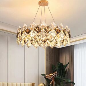Canora Grey Aegon 6-Light Crystal Chandelier Gold 35cm H X 60cm W X 60cm D Image