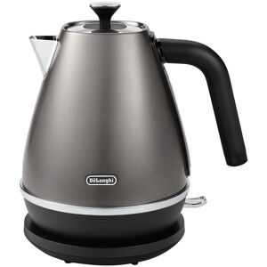 DeLonghi Distinta X 1.7L Kettle & 4 Slice Toaster Stainless Steel Titanium 1.7L Image