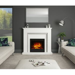 Flare Beam Edge 22" Inset Electric Fire Black 60.3cm H X 66.1cm W X 11.2cm D Image