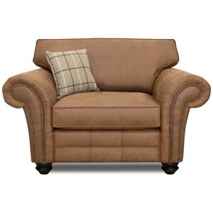 Rosalind Wheeler Barcenas Armchair Tan 94cm H X 150cm W X 94cm D Image