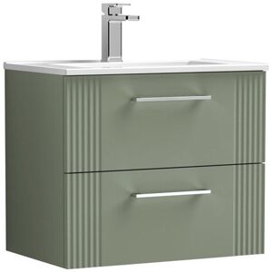 Nuie Deco 605 mm Free-standing Single Vanity Unit Green 518mm H X 605mm W X 395mm D Image