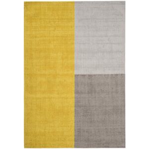 Hykkon Acuff Handwoven Wool Mustard Yellow/Gray Rug Mustard Yellow/Gray Rectangle 160 x 230cm Image