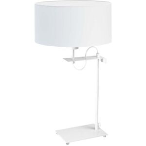 17 Stories Arlena 55cm Desk Lamp White/White 55cm H X 30cm W X 30cm D Image