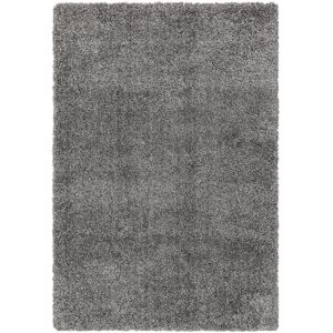 17 Stories Cosy Soft Shaggy Grey Rug Grey Rectangle 160 x 230cm Image
