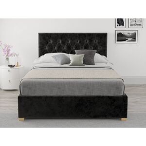 Fernleaf Swanley Upholstered Ottoman Bed Black Single (3') Image