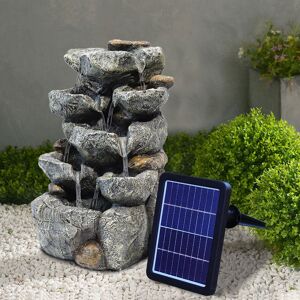 Alpen Home New Solar Outdoor Garden Wigwam Pool Pumps Gray 49cm H X 31cm W X 24cm D Image
