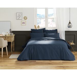 Ebern Designs Buckhanon Cotton 57 TC Duvet Cover Blue Super King Duvet Cover Image