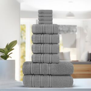 17 Stories Petrine Premium Deluxe 100 Percent Cotton Bath Sheet Gray Bath Towel Image