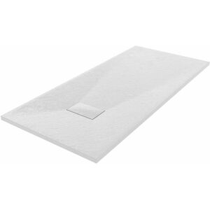 Brayden Studio Bozidar W 32mm D Rectangle Shower Tray White 150cm H x 70cm W x 3.2cm D Image