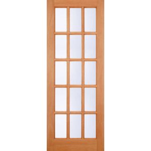 LPD Doors SA 15L Glazed Hardwood External Door 1981mm H x 838mm W x 44mm D Image