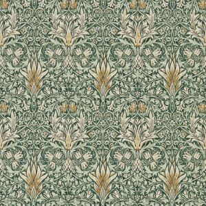 Morris & Co Acanthus 10.05m x 68.6cm Matte Wallpaper Roll Green/Yellow 1,005cm L X 68.6cm W Image
